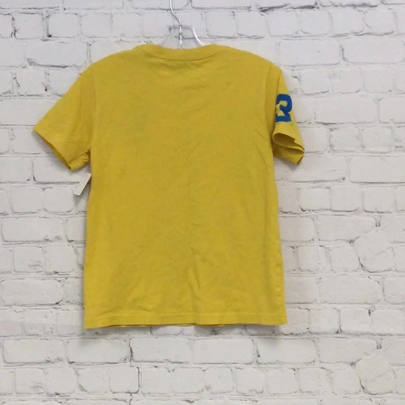 Polo Ralph Lauren Yellow Short Sleeve Top size 7 - Picture 4 of 4